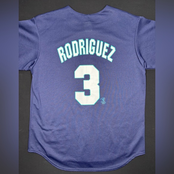 Vintage Alex Rodriguez Seattle Mariners Majestic Jersey Large - Picture 1 of 11
